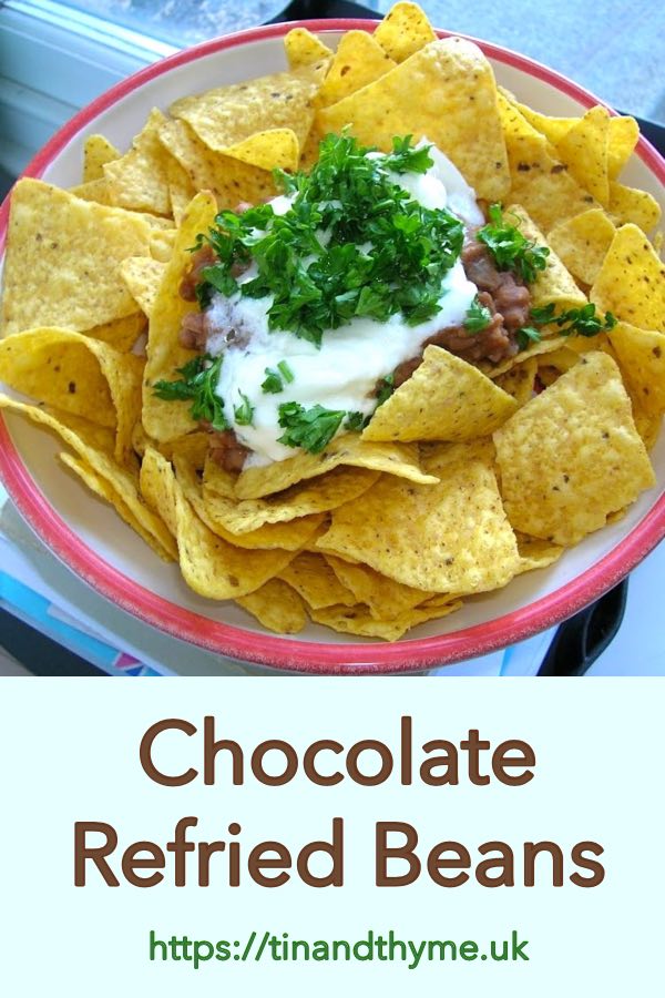Chocolate Refried Beans.