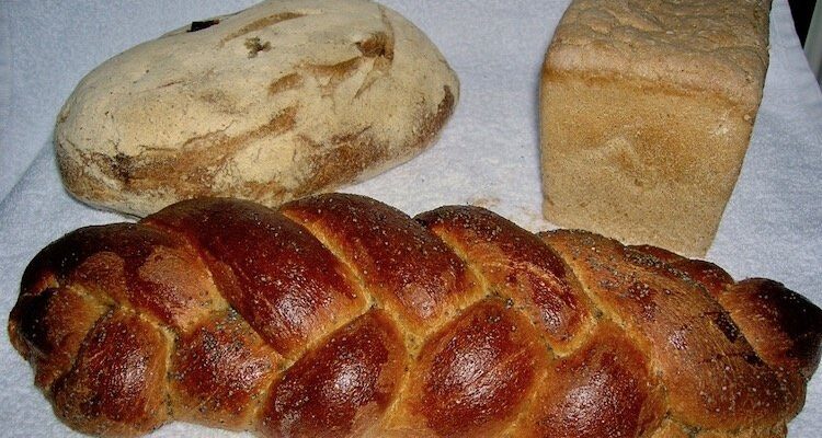 Three Loaves from Bread Matters as thought by Andrew Whitley at Schumacher College