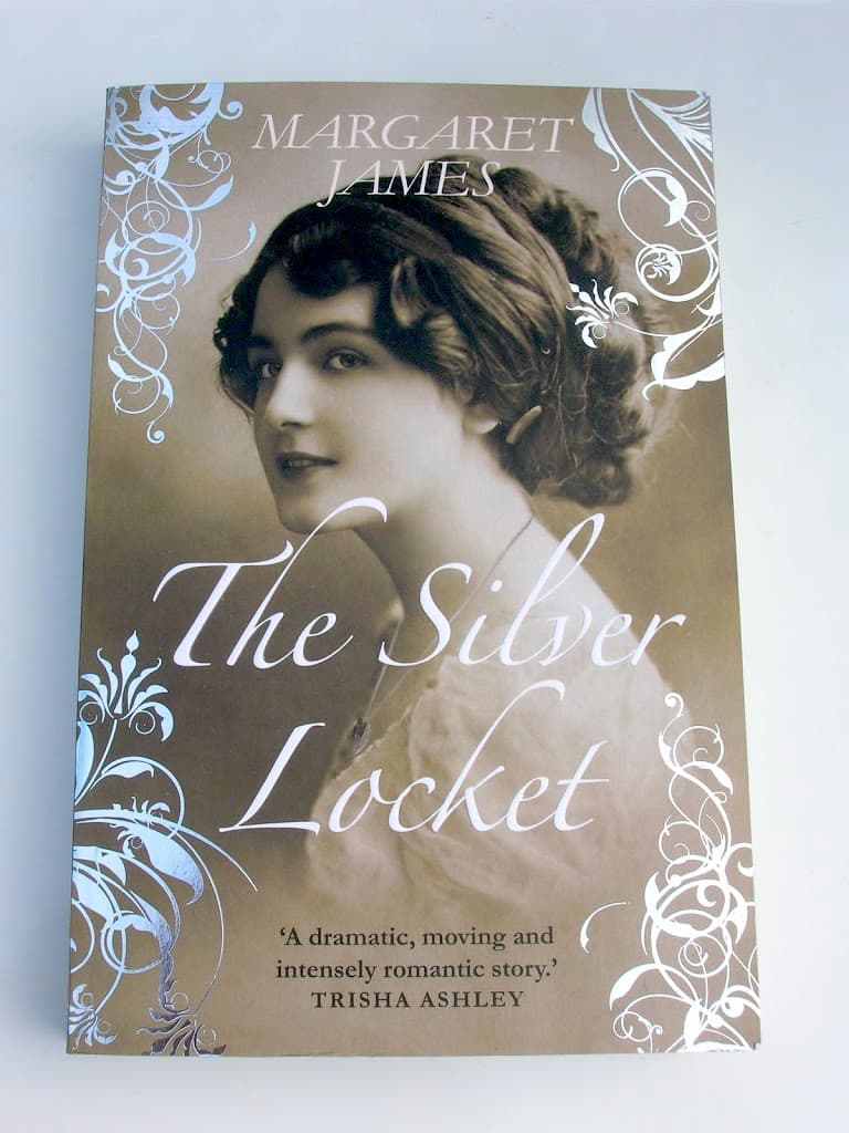 The Silver Locket by Margaret James. A review of ChocLit or chocolate and literature.