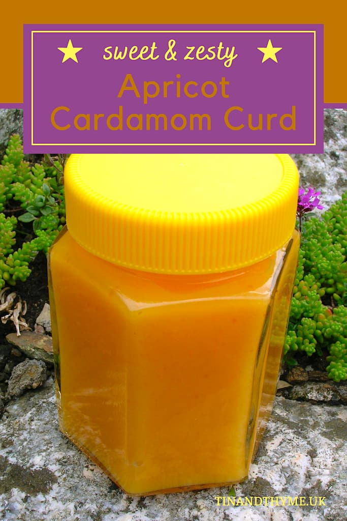 Apricot and Cardamom Curd Tin and Thyme