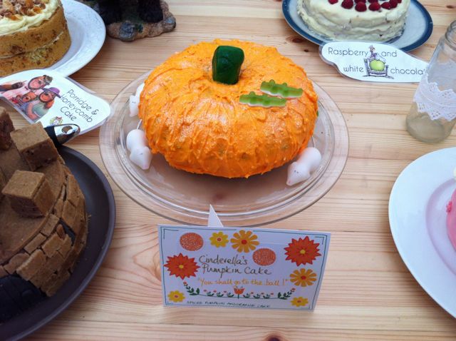Cinderella's Pumpkin Cake