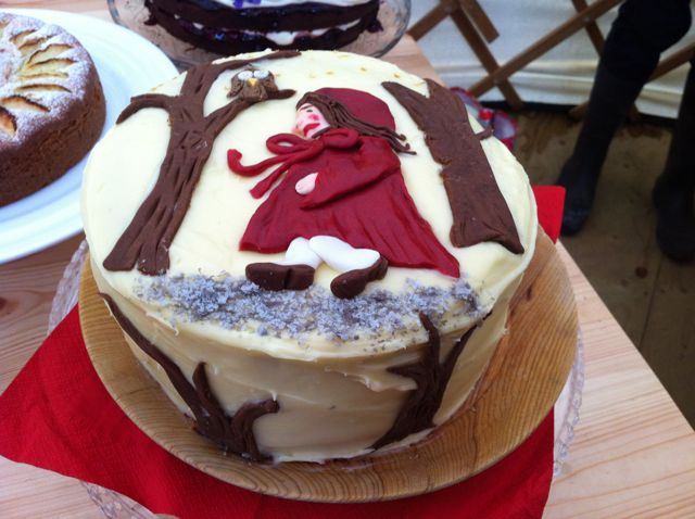 Little Red Riding Hood Cake.