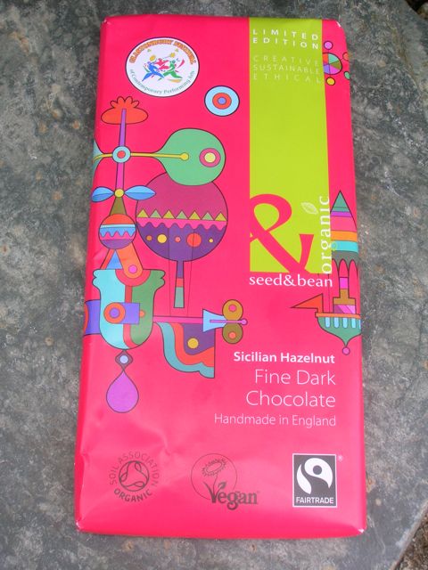 A special edition hazelnut chocolate bar.