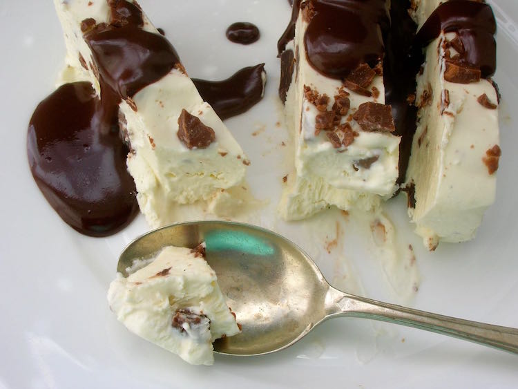 Leftover Easter Egg Chocolate Ice Cream Tin and Thyme