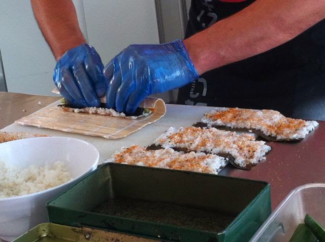 Top tips for rolling sushi.