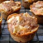 Savoury miso muffins with kale, carrot & courgette.