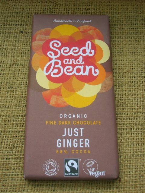 Seed and Bean Just Ginger Chocolate Bar