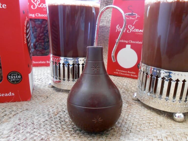 Chocolate bauble from Hans Sloane. Perfect for stocking fillers.