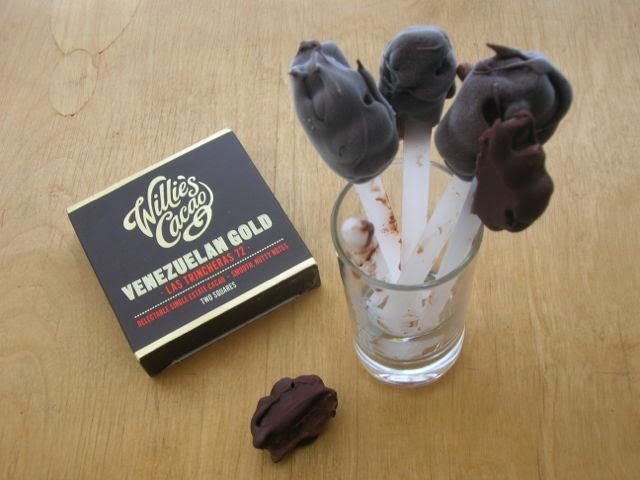 Mini Chocolate Ice Pops
