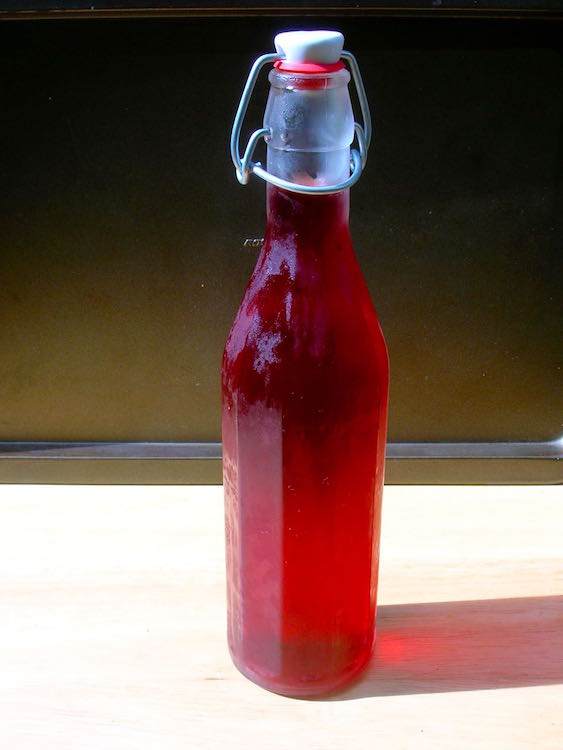 Rose Syrup. How to make it and what to do with it.