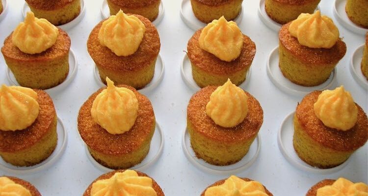 Orange Mini Cakes