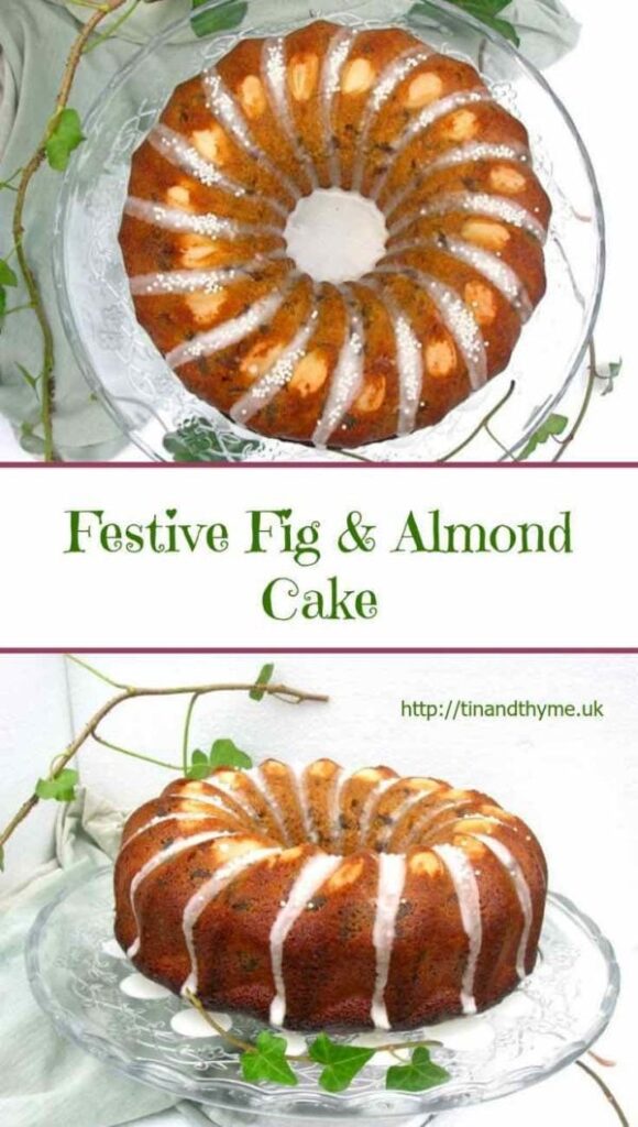 Fig Almond Cake with Whisky - Perfect for Christmas