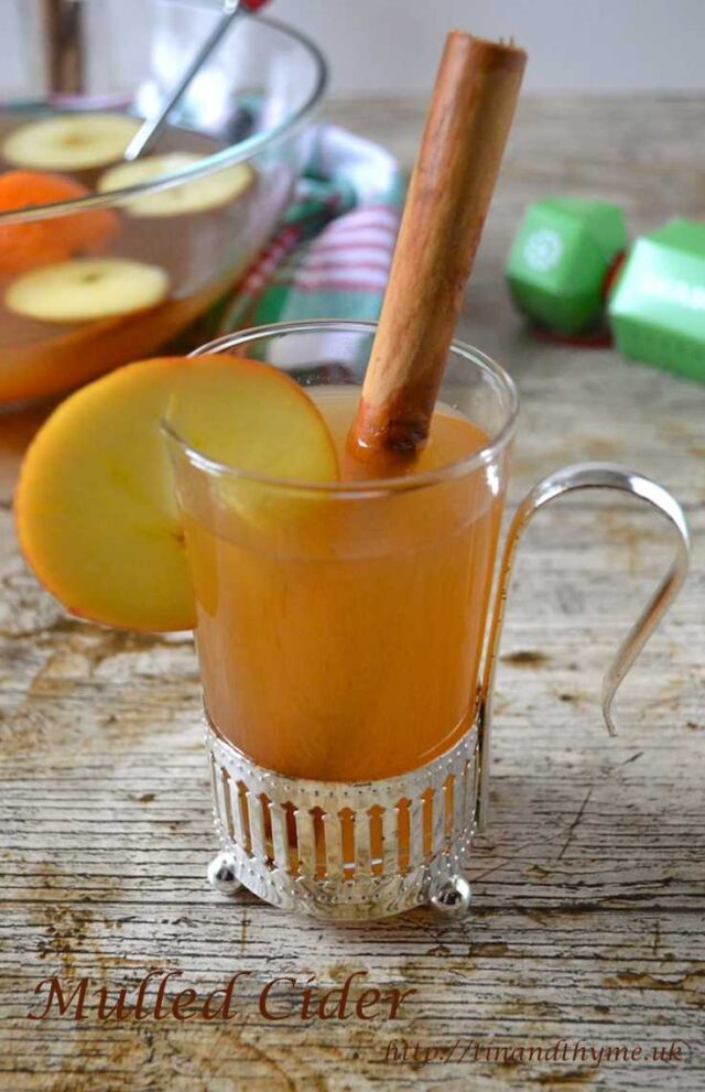 Mulled Cider or Apple Juice as a NonAlcoholic Alternative Tin and Thyme
