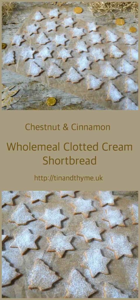 Wholemeal Clotted Cream Shortbread.
