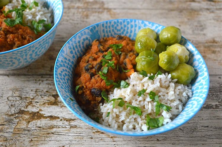 Black bean hot sale curry