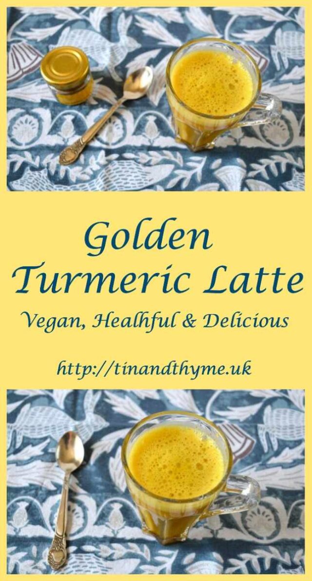 Golden Turmeric Latte The Best Drink in Town Tin and Thyme