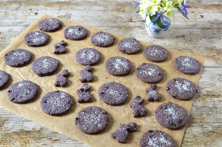 Healthier Vegan Easter Biscuits
