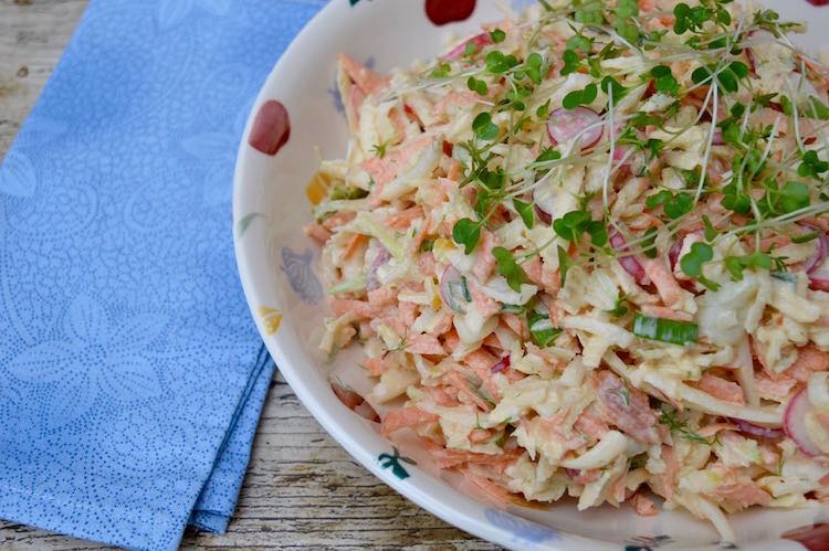 Spring Slaw - Fennel, Carrot, Radish & Apple