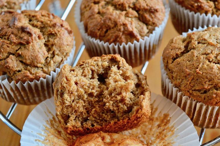 Vegan Peanut Butter Banana Muffin