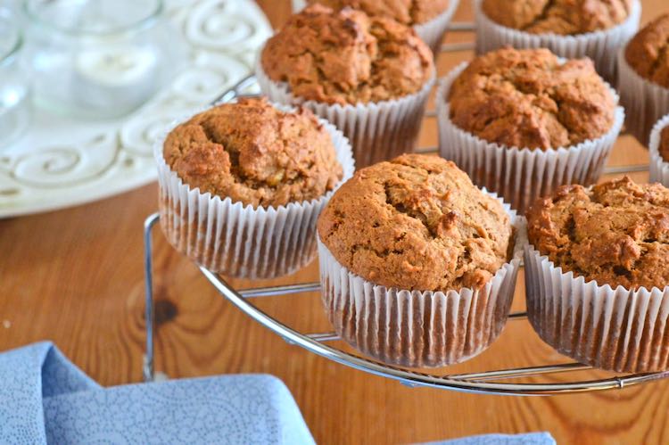 Vegan Peanut Butter Banana Muffins