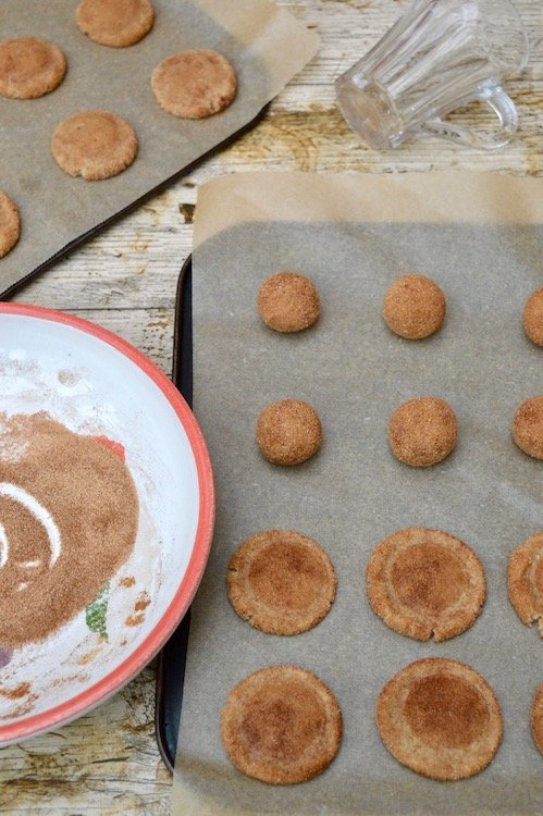 Stamped Snickerdoodle Shortbread Cookies - Curly Girl Kitchen