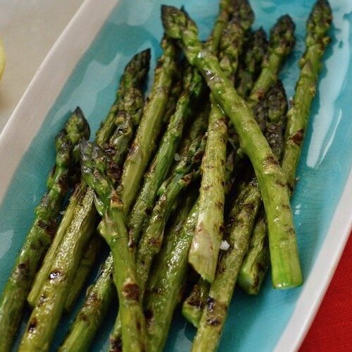 Simple Griddled Asparagus With Zingy Lemon Tin And Thyme