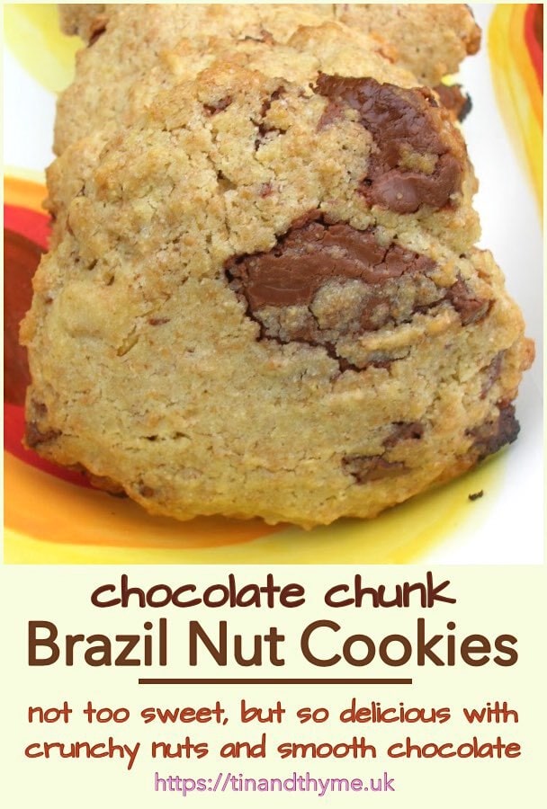 Chocolate Chunk Brazil Nut Cookies