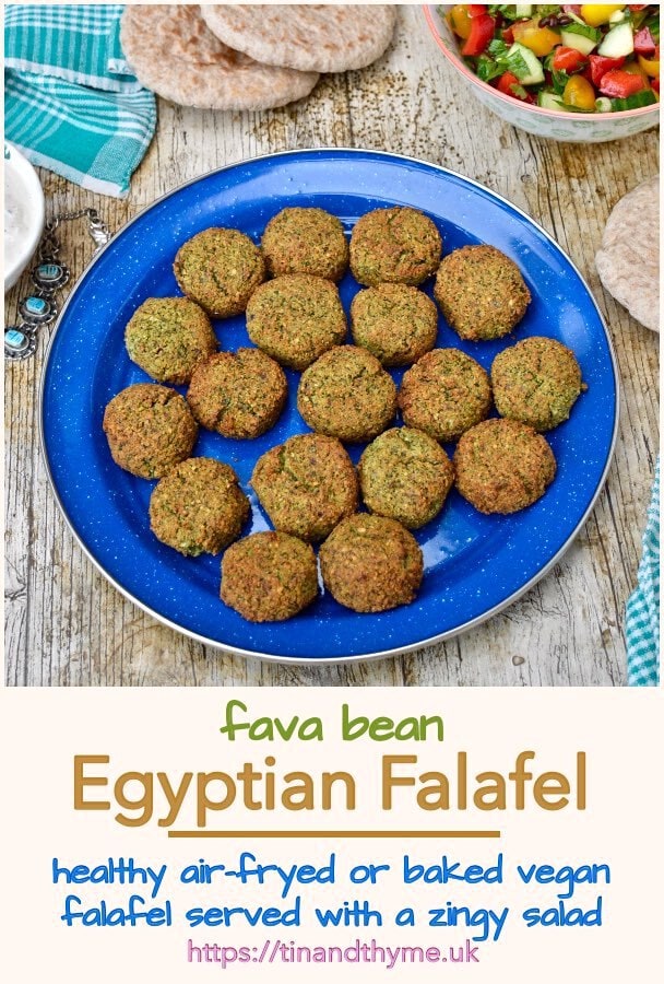 Homemade Egyptian Falafel.