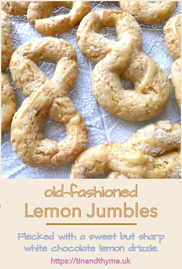 Old-fashioned lemon jumbles.
