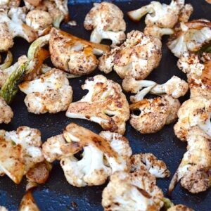 Roasted Cauliflower Florets with Smoked Paprika & Cocoa