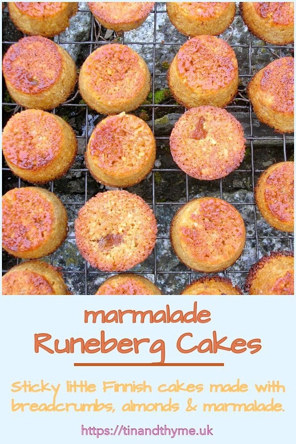 Marmalade Runeberg Cakes