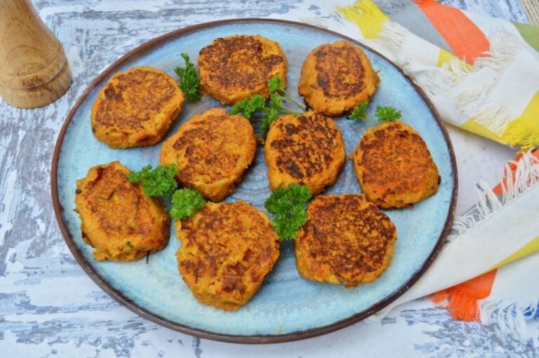Fritters Made with Christmas Leftovers.