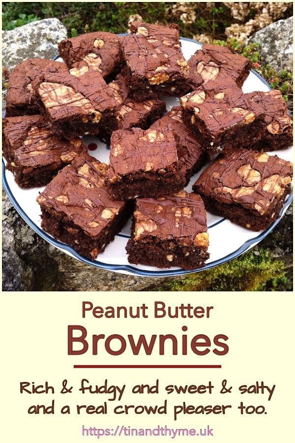 Peanut Butter Brownies