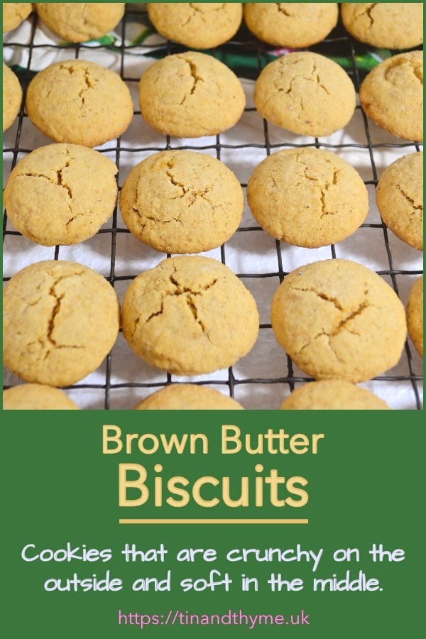 Brown Butter Biscuits.
