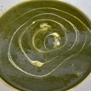 Nettle Soup with Yoghurt