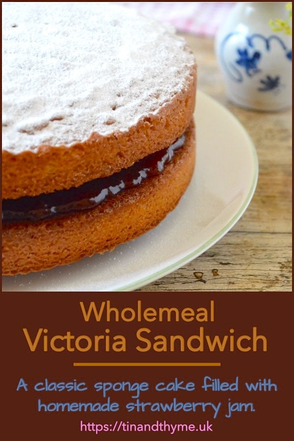 Wholemeal Victoria Sandwich Cake