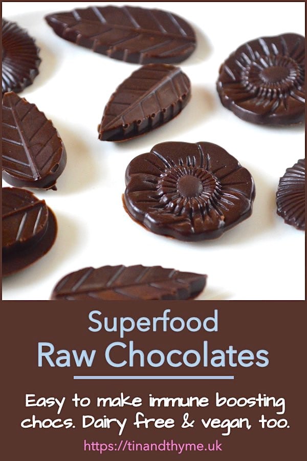 Superfood Raw Chocolates.