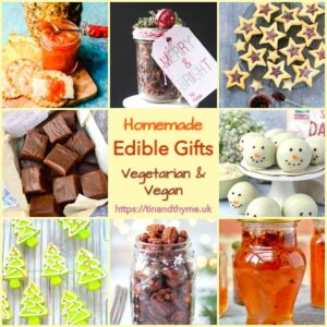 Homemade Vegetarian and Vegan Edible Gifts.