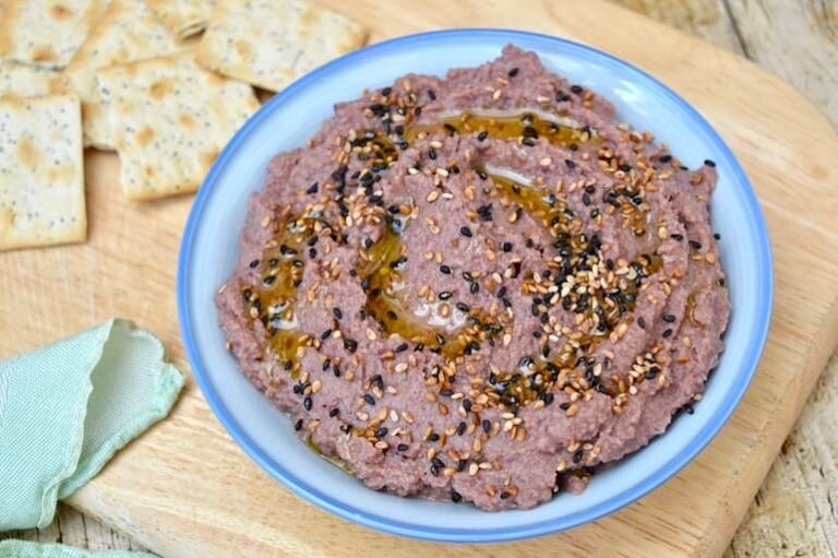 Aduki Bean Dip Enriched With Miso Tin and Thyme