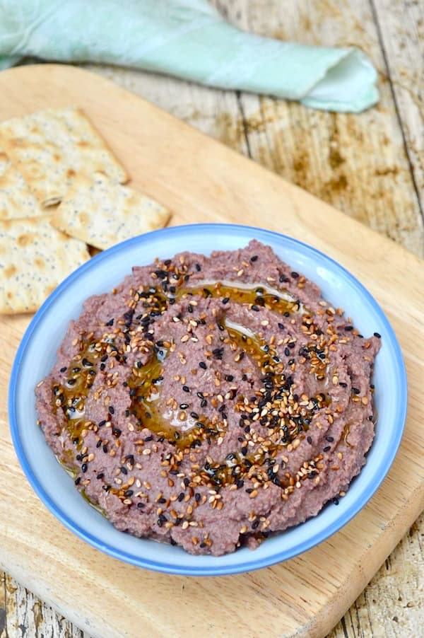 Aduki Bean Dip Enriched With Miso Tin and Thyme