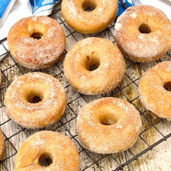 Baked Yeast Doughnuts Light, Fluffy and Flavourful Tin and Thyme