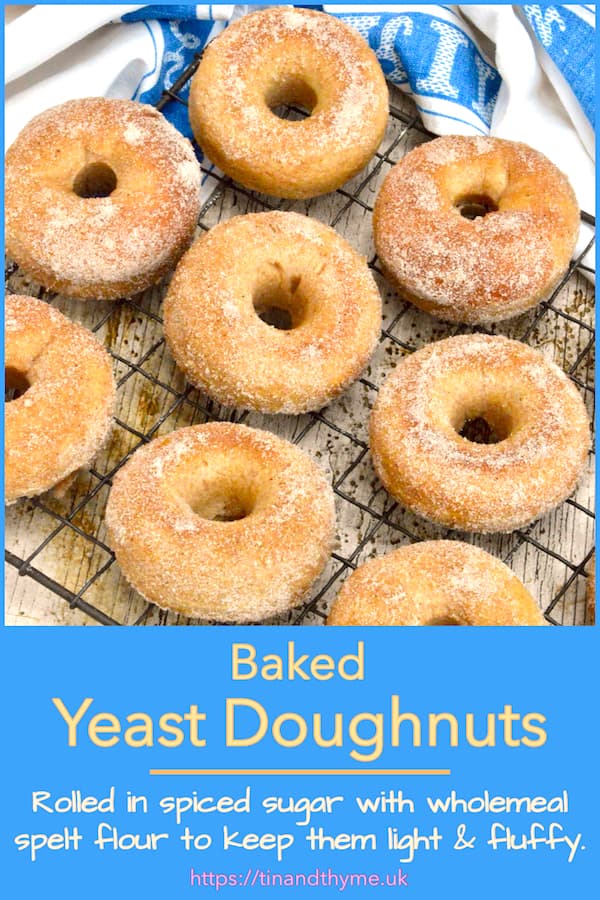 Baked Yeast Doughnuts Light, Fluffy and Flavourful Tin and Thyme