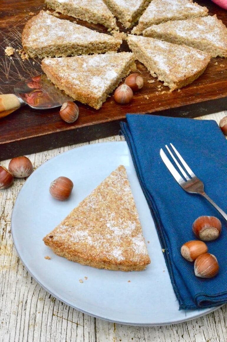 Hazelnut Shortbread A Super Easy Bake Tin and Thyme