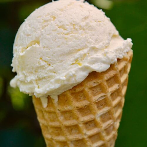 Easy Lemon Ice Cream Only 3 Ingredients Tin and Thyme