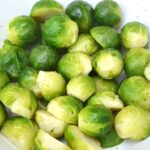 A bowlful of freshly boiled Brussels sprouts for How to Cook the Perfect Brussels Sprouts.