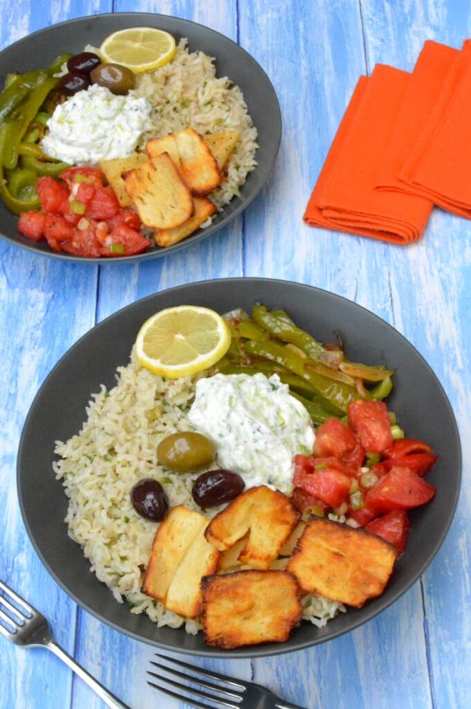 Greek Rice Bowl: Nourishing And Delicious | Tin and Thyme