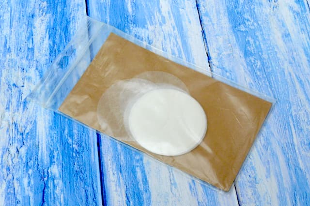 Wax covers in packet.